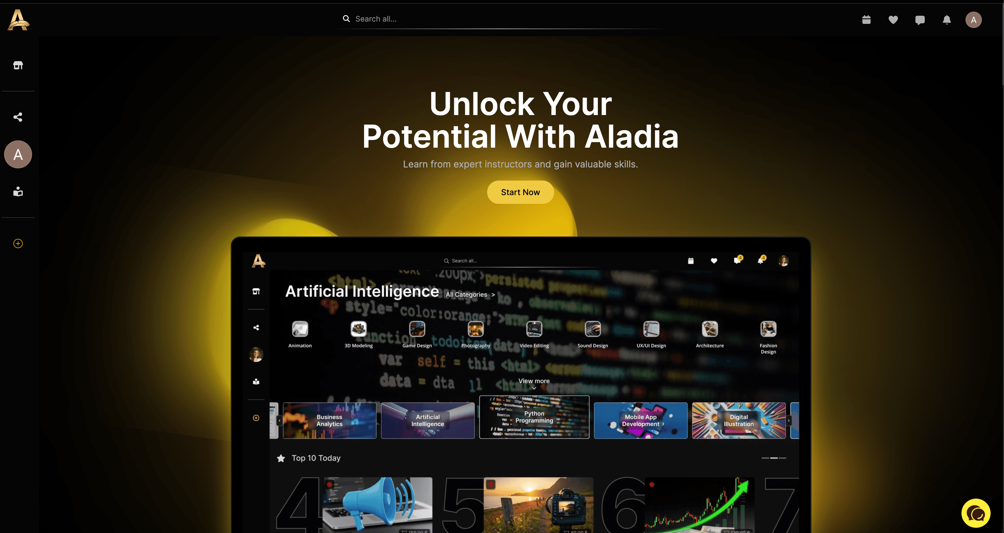 Aladia — AI-native product experience cover
