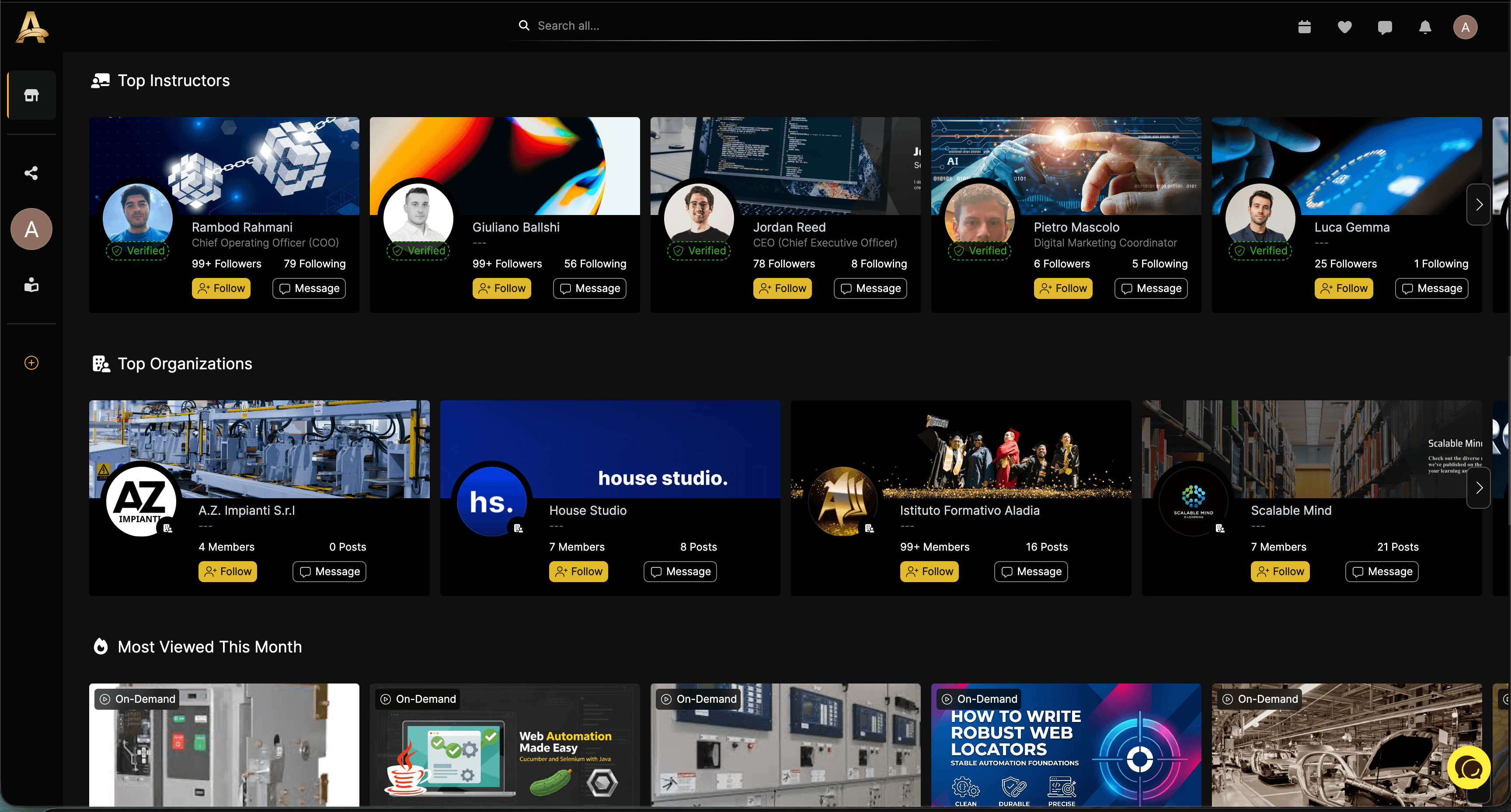 Aladia — AI-native product experience preview 2