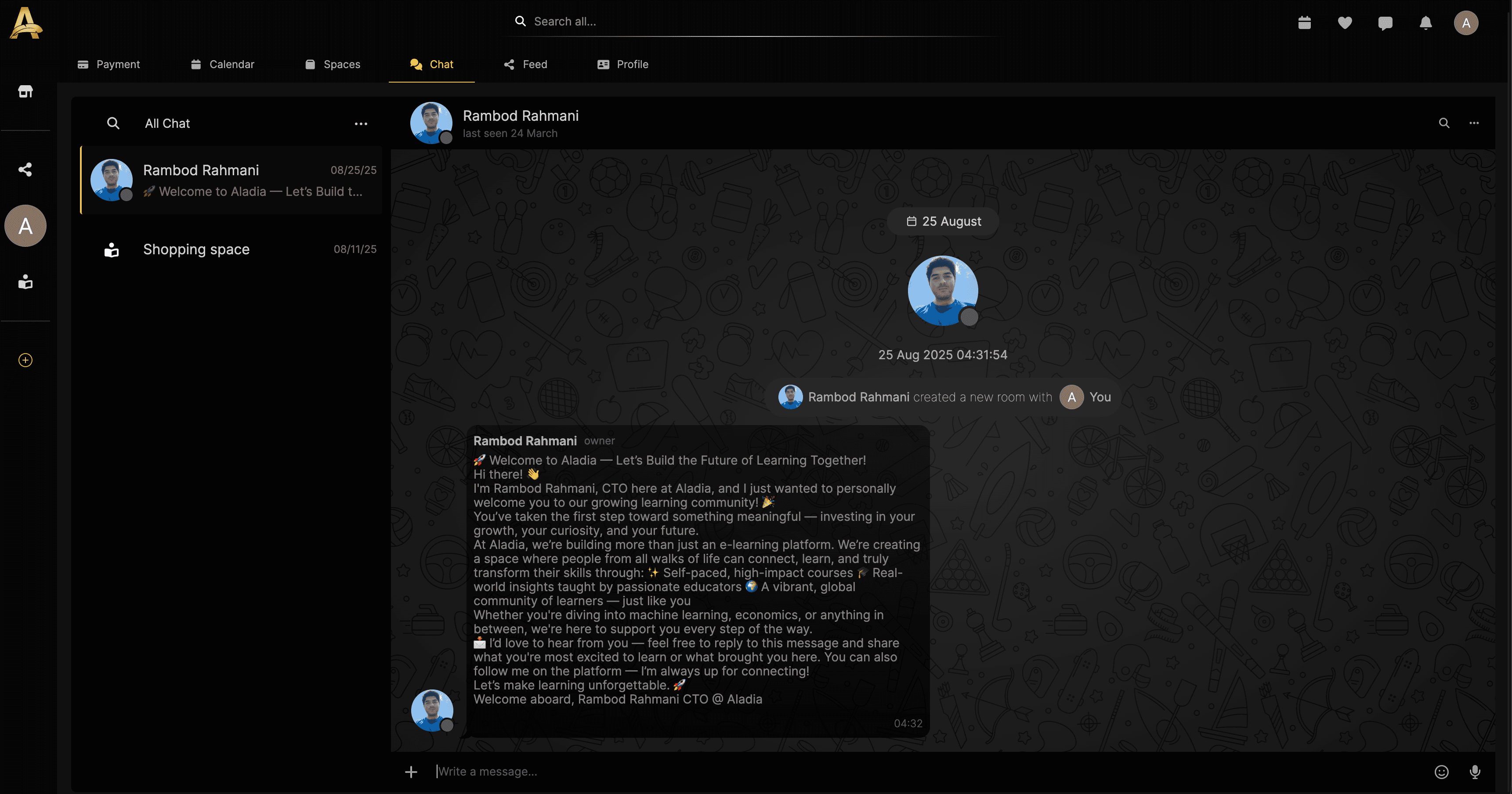Aladia — AI-native product experience screenshot 6