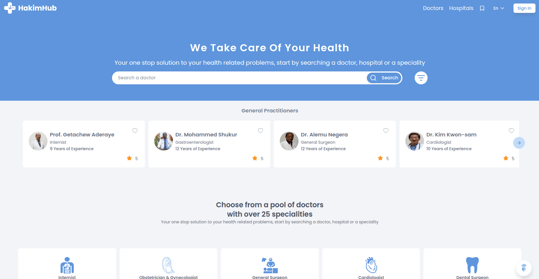 Hakim Hub: AI Health Assistant